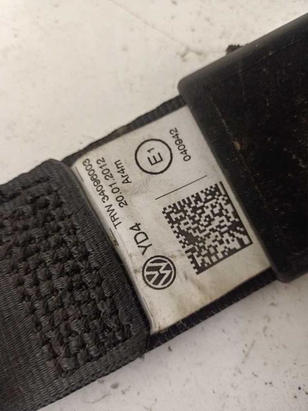 CEINTURE ARRIERE GAUCHE VW CADDY 2004-2015 - Vue 3